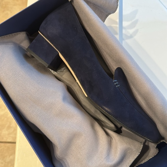 Sarah Flint | Rosie | Navy Suede | Size Women’s 39 / 8.5 US - Picture 10 of 12
